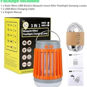 🦟 Lngoor 3 IN 1 Mosquito Killer/Flashlight/Camping Lamp